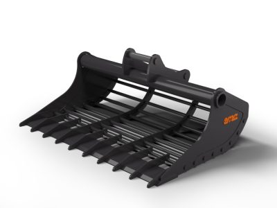 Std Gallerskopa 150L med tand - 1000mm - S30/150