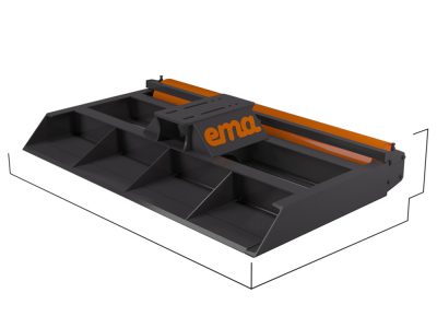 Tasauspalkki tiivistystelalla ja pyyhkäisysiivellä